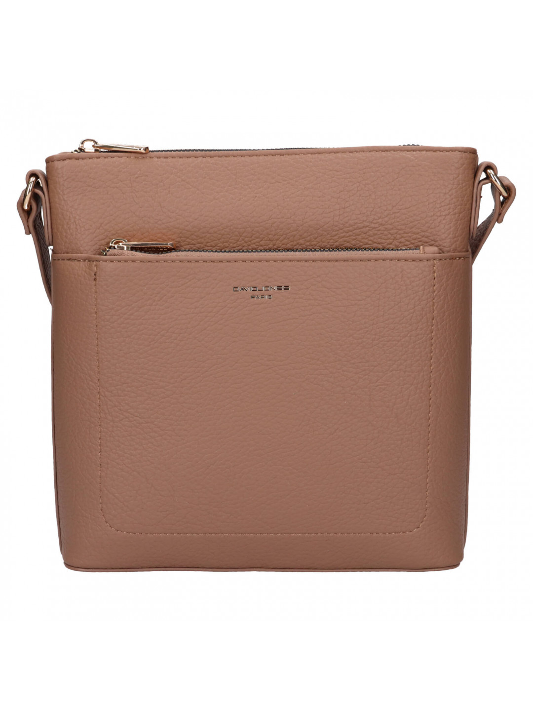 Dámská crossbody kabelka David Jones Gutáva – světle hnědá